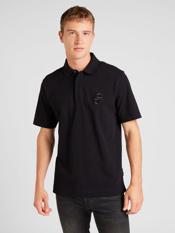 BOSS Poloshirt 'C-Payto 23' in Schwarz: Vorderseite