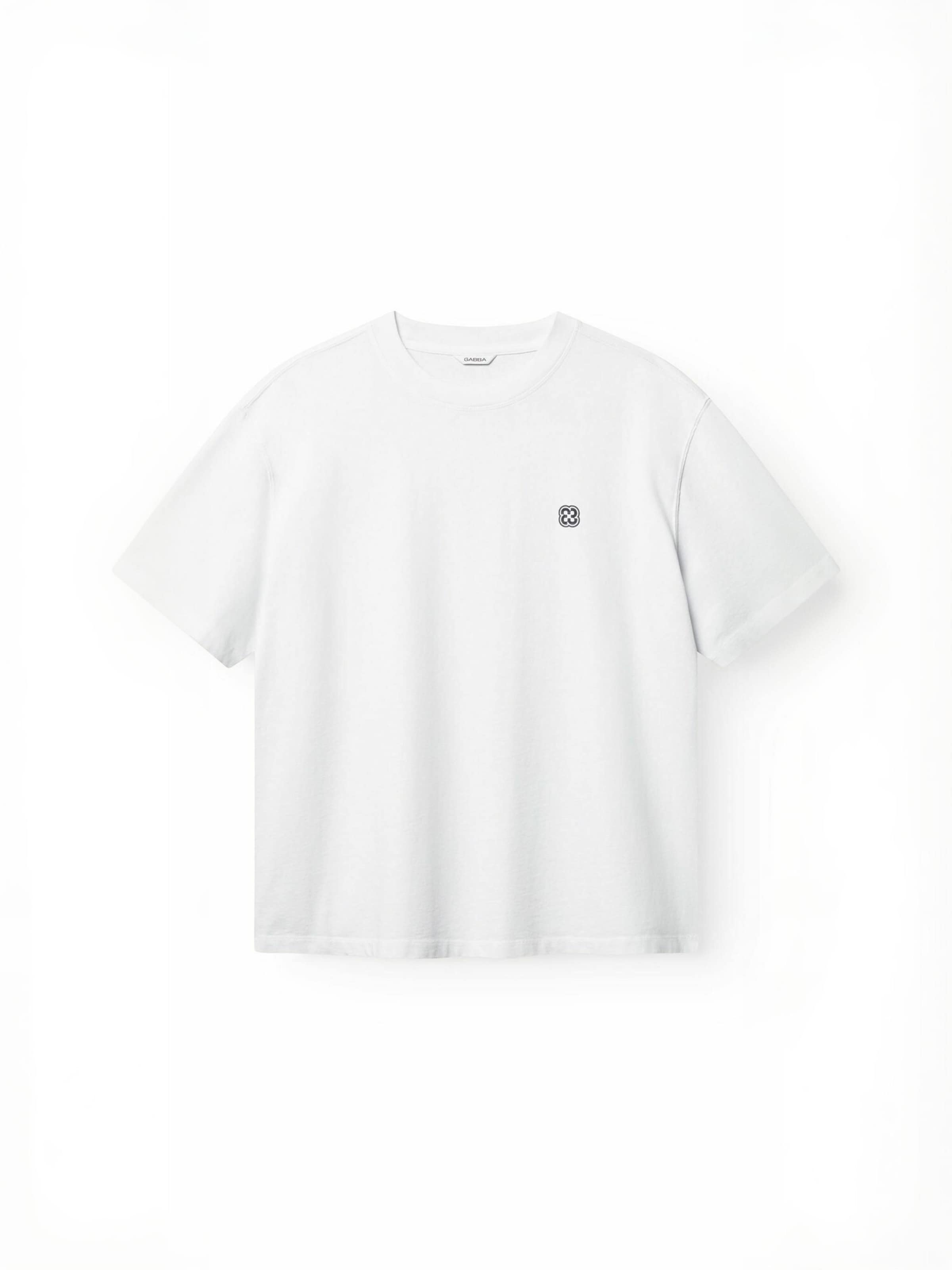 Chemise ' GABlegin ' GABBA en blanc : devant