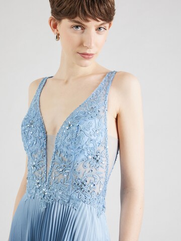 LUXUAR Evening Dress in Blue