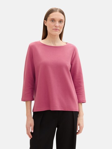 TOM TAILOR T-shirt i rosa: framsida