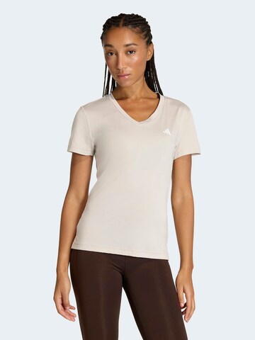 ADIDAS PERFORMANCE Functioneel shirt in Grijs: voorkant