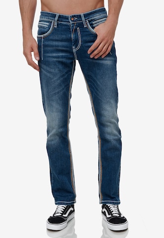 Rusty Neal Regular Jeans 'NEW YORK 49' in Blauw: voorkant