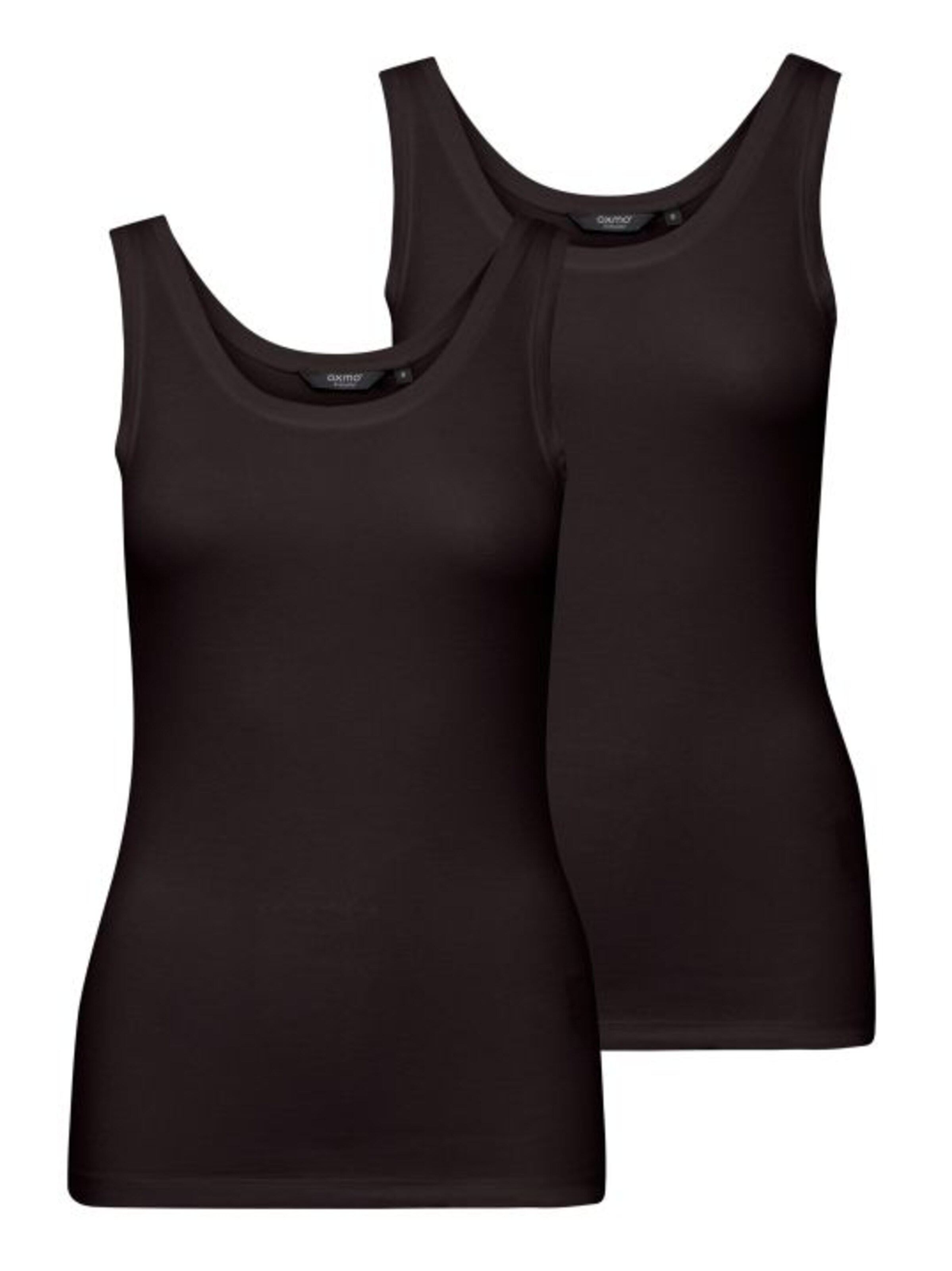 Top 'Jessie' di Oxmo in nero: frontale