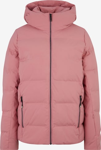 ZIENER Sportjacke 'TRAVA' in Rot: Vorderseite