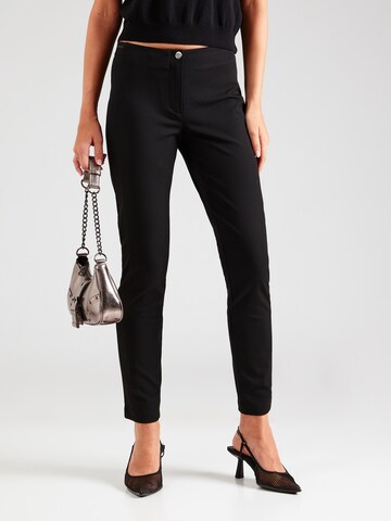 Slimfit Pantaloni di GERRY WEBER in nero: frontale