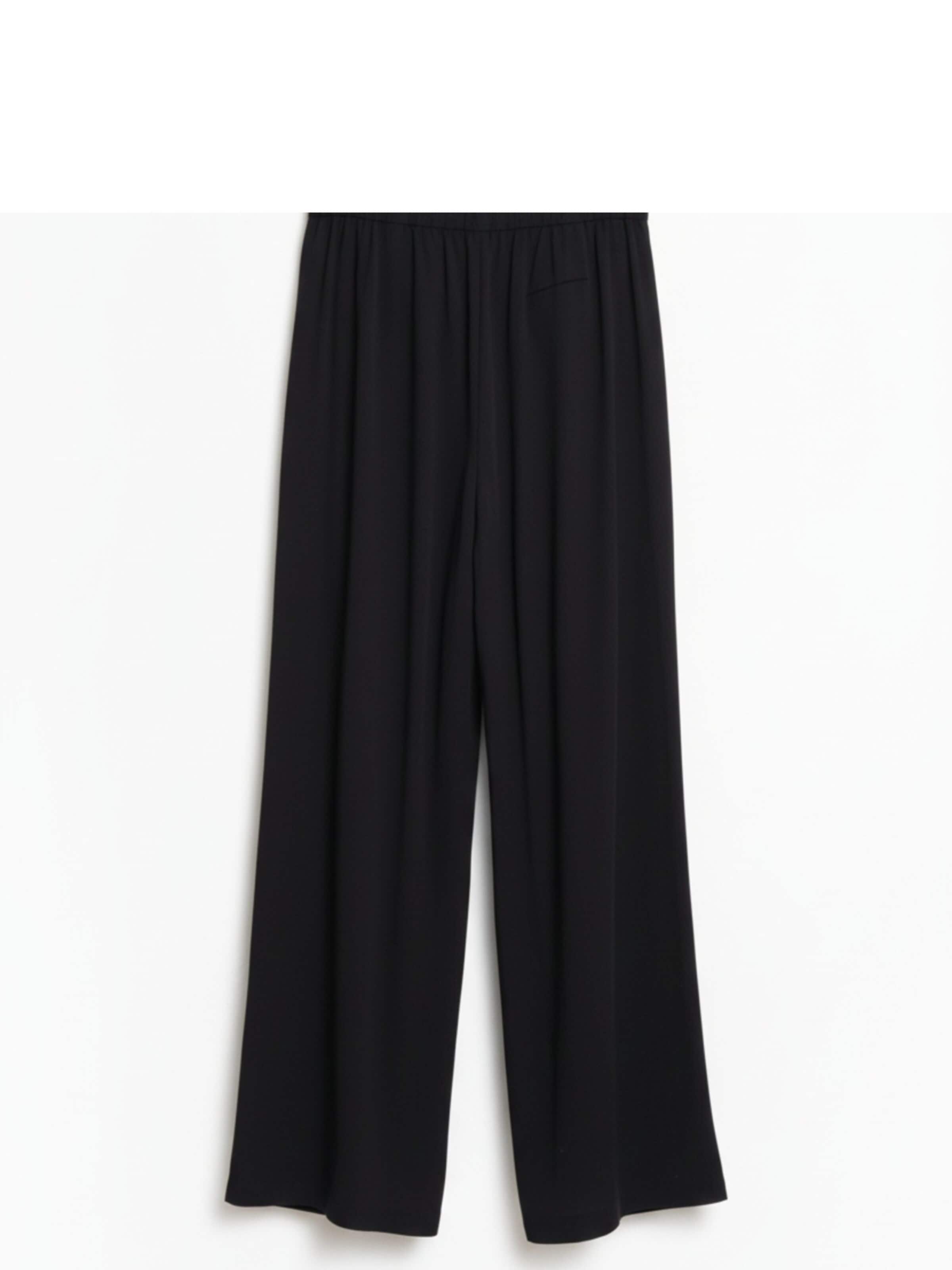 WEARABLE STORIES Loosefit Broek 'Ellie' in Zwart