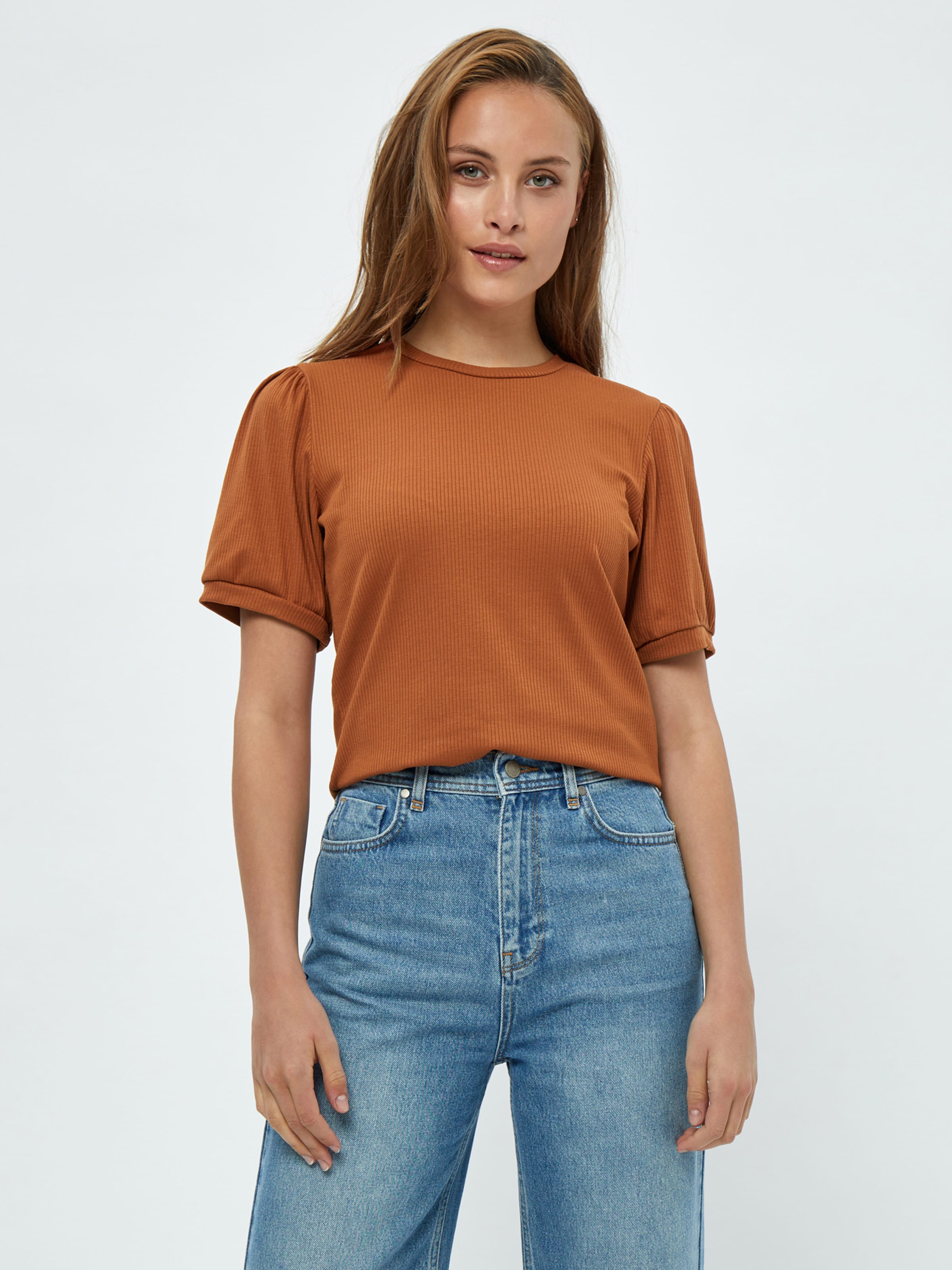 minus Shirt 'Johanna' in Brown