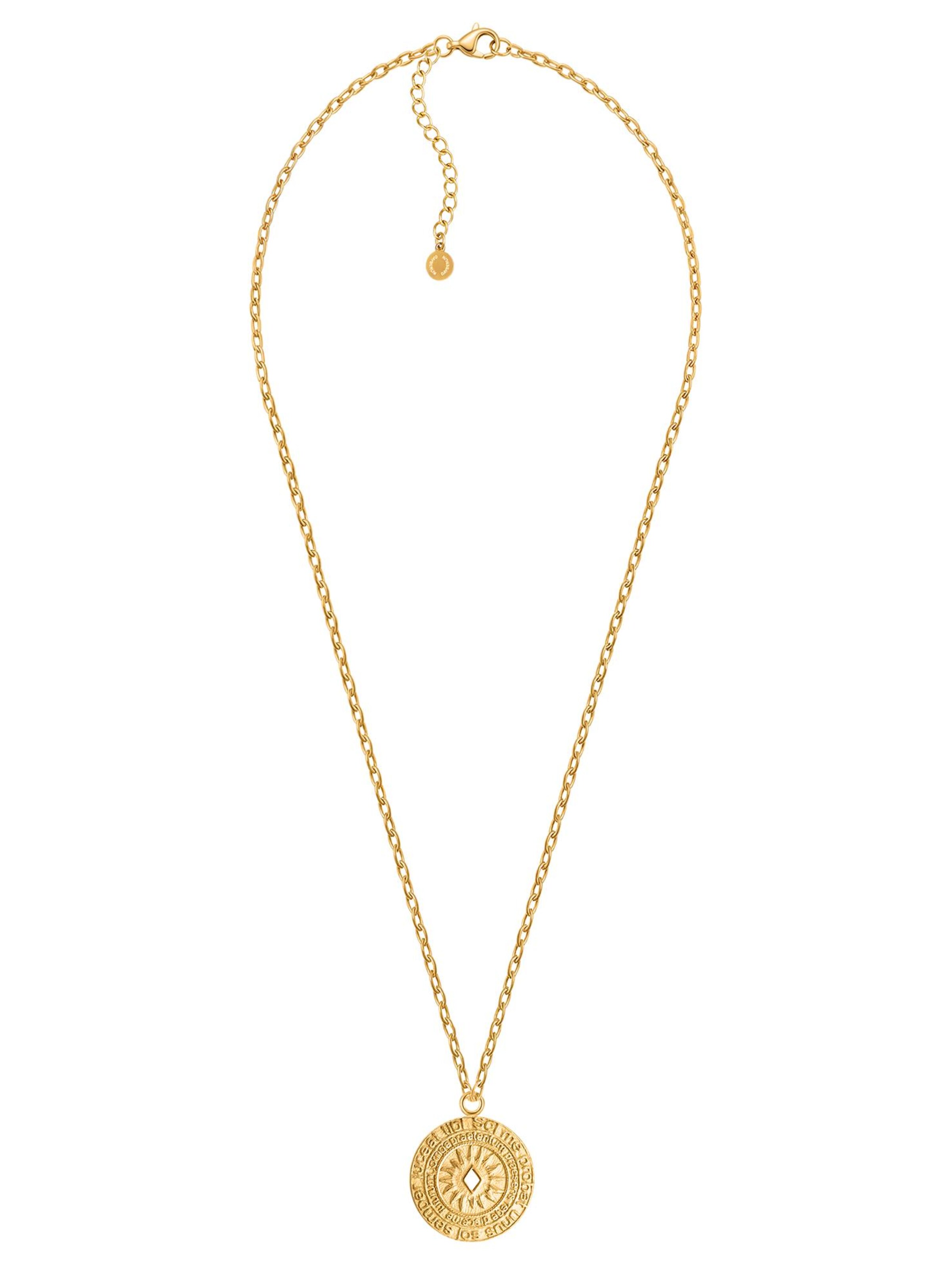 day berlin Necklace 'Sun' in Gold: front