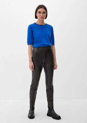 s.Oliver BLACK LABEL Skinny Leggings in Black