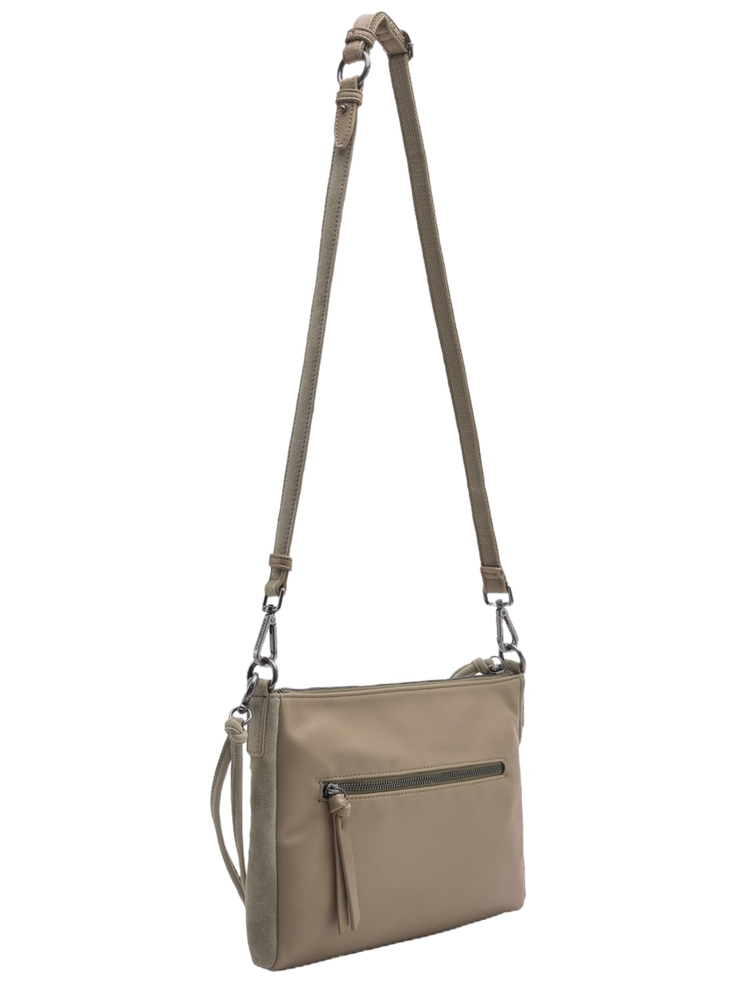 FREDsBRUDER Crossbody Bag in Grey: front