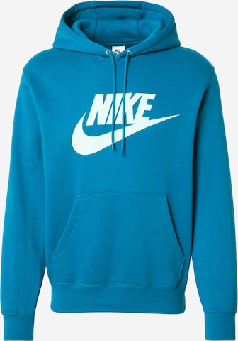 Sweat-shirt 'CLUB' Nike Sportswear en bleu : devant