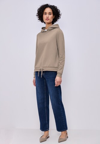 STREET ONE Sweatshirt in Brown