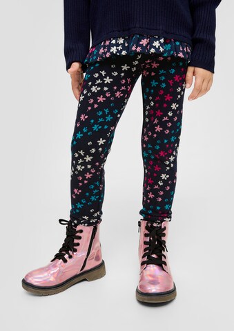 s.Oliver Slimfit Leggings in Blau: Vorderseite