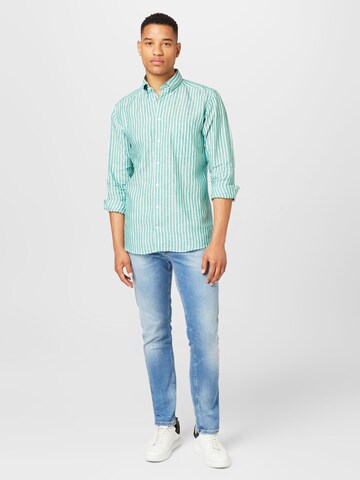 ETON Regular fit Button Up Shirt in Green