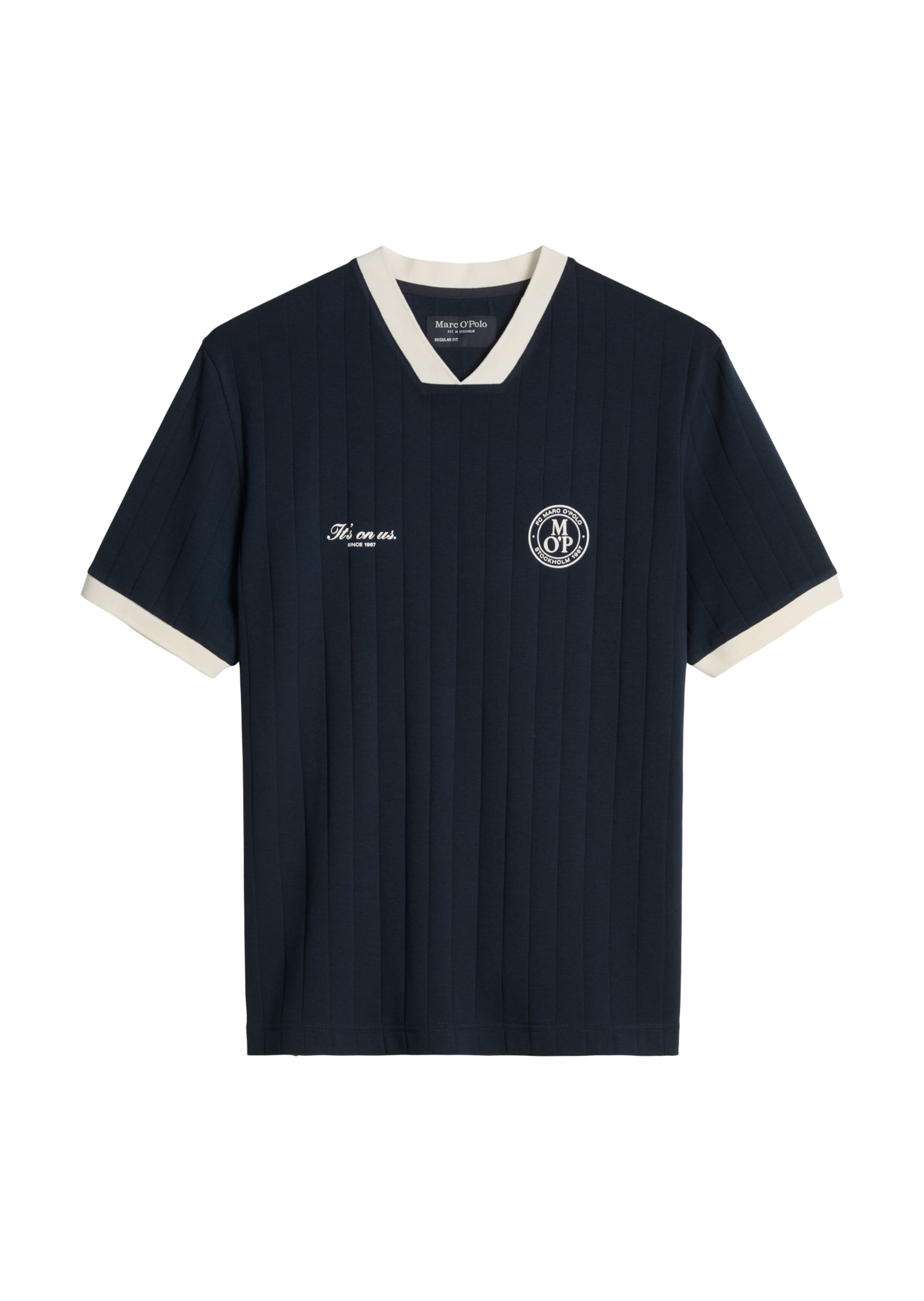 Marc O'Polo Shirt in Blue: front