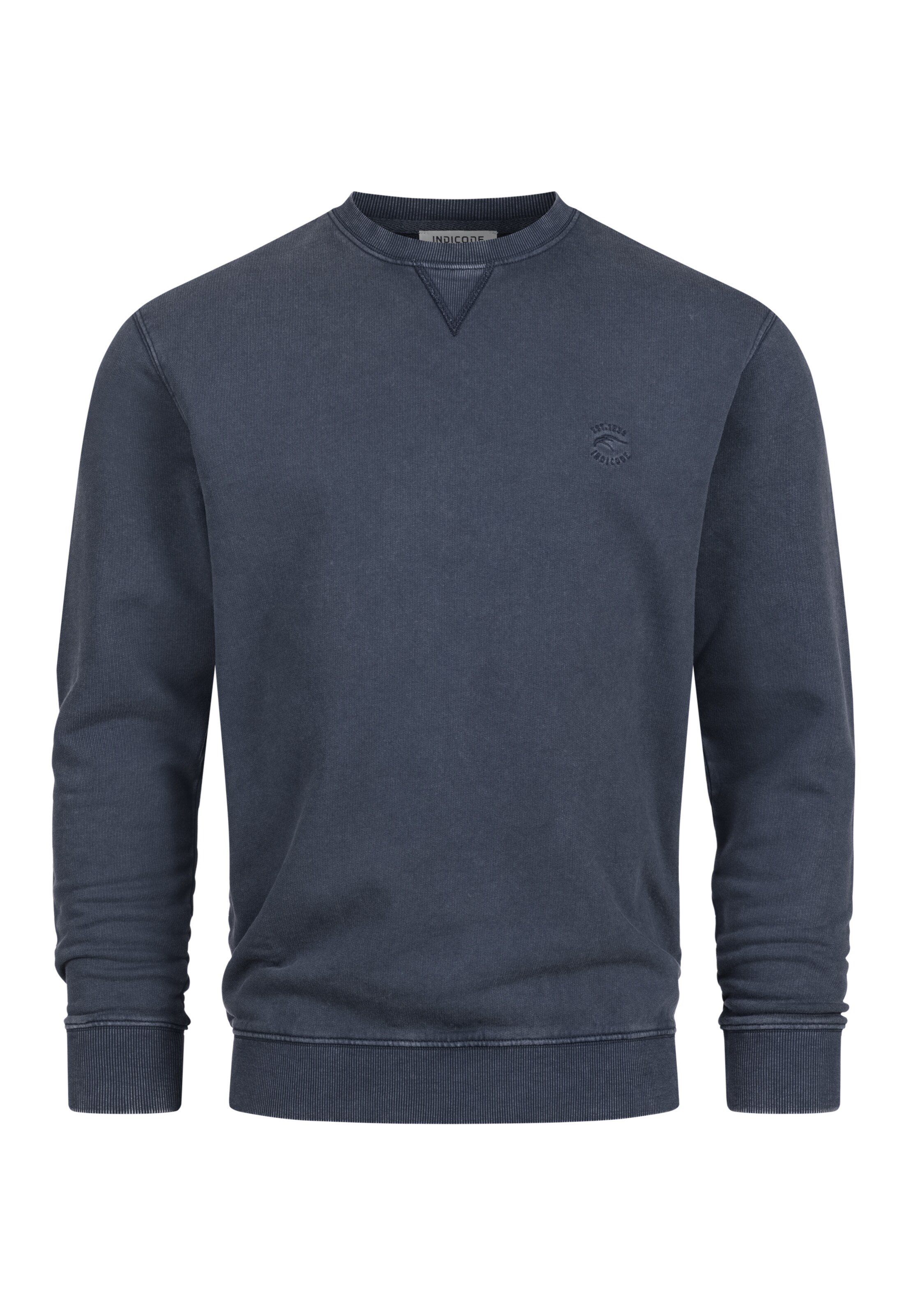 INDICODE JEANS Sports sweatshirt 'INElimah' in Blue: front