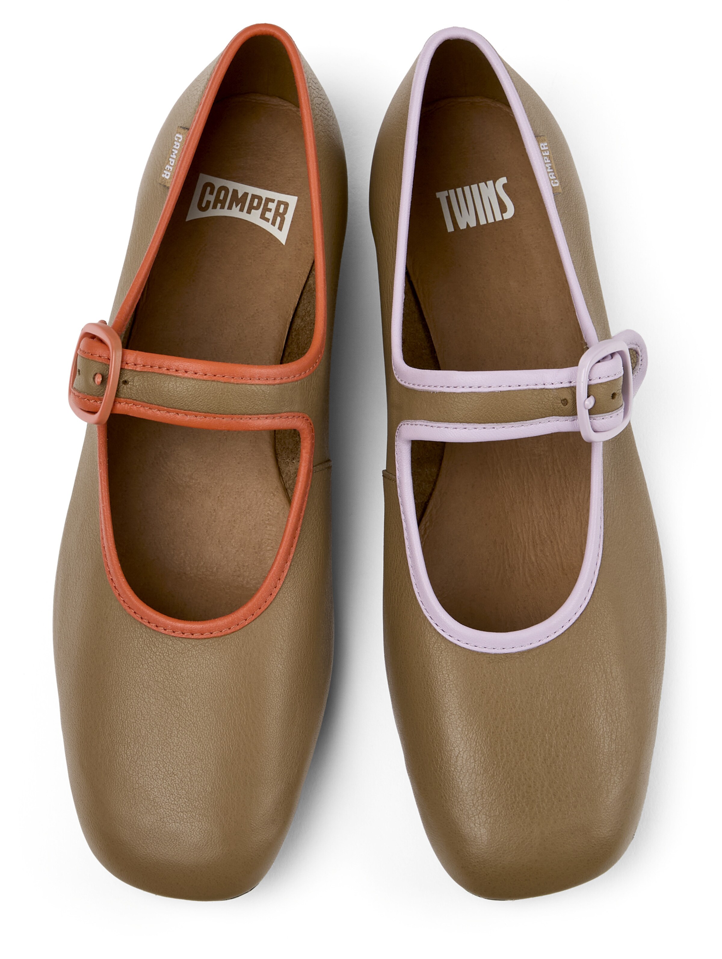 CAMPER Ballerina in Braun