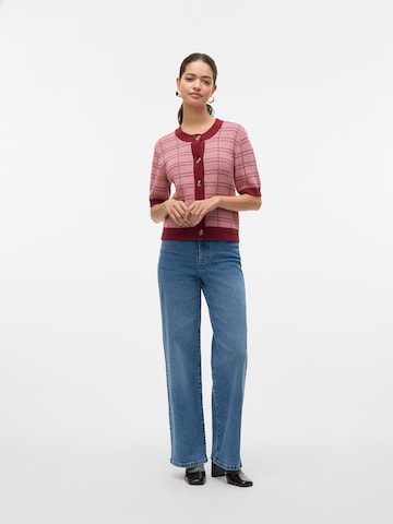 VERO MODA Вязаная кофта 'VMMARVELOUS' в Красный