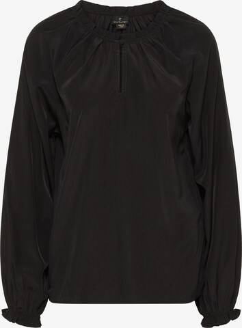 DreiMaster Klassik Blouse in Black: front