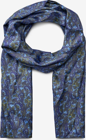 Bohemian Revolt Scarf in Blue: front