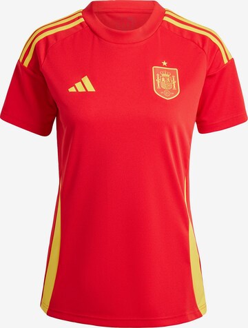 T-shirt fonctionnel 'Spain 24' ADIDAS PERFORMANCE en rouge : devant
