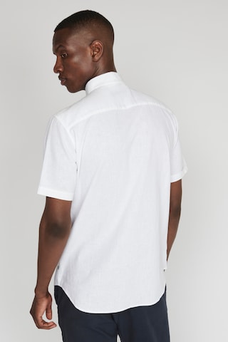 Matinique Regular fit Button Up Shirt 'Trostol ' in White