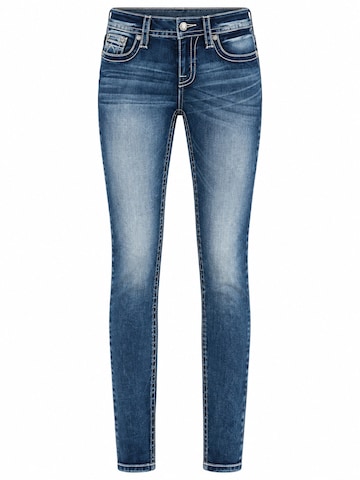 Miss Me Skinny Jeans 'D1032 Mid-Rise Jeans'‌‌‌ in Blau: Vorderseite