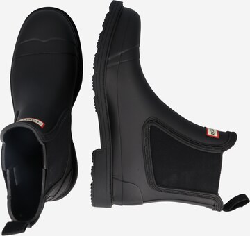 HUNTER Gummistiefel in Schwarz