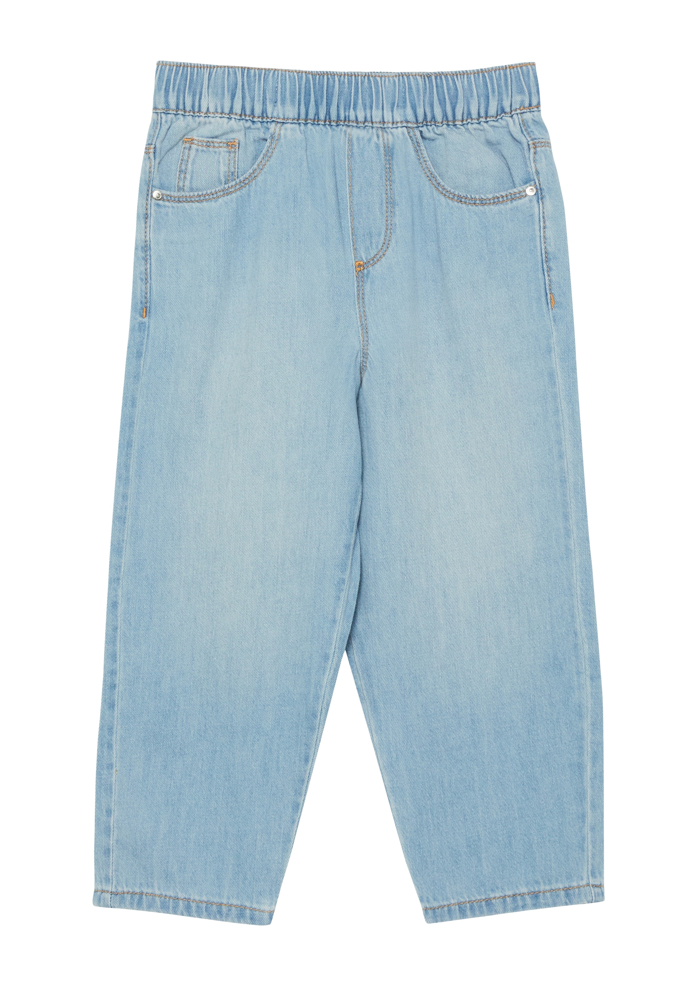 s.Oliver Tapered Jeans in Blauw: voorkant