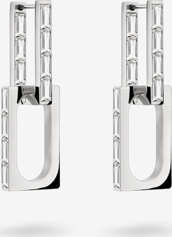 Boucles d'oreilles Liebeskind Berlin en argent : devant