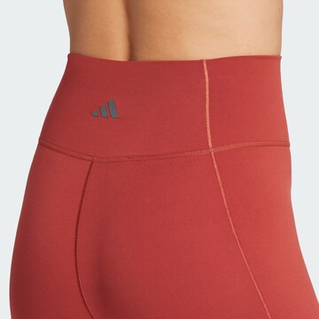 évasé Pantalon de sport 'All Me' ADIDAS PERFORMANCE en rouge