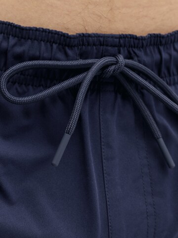 JACK & JONES Swimming shorts 'Jack & Jones Heren Zwemshort JPSTMAUI WAVE Logo Effen' in Blue