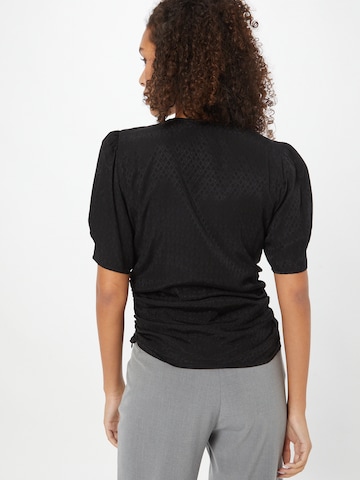 KAREN BY SIMONSEN - Blusa 'James' en negro