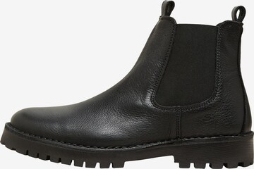 SELECTED HOMME Chelsea Boots 'Ricky' in Schwarz: front