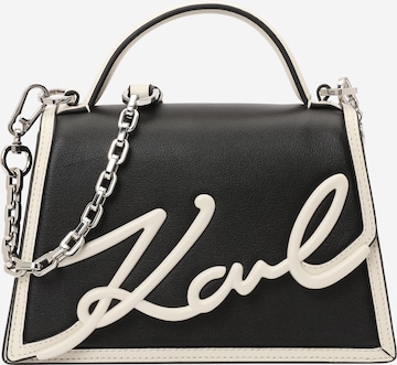 Karl Lagerfeld Handbag in Black: front