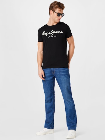 Maglietta di Pepe Jeans in nero