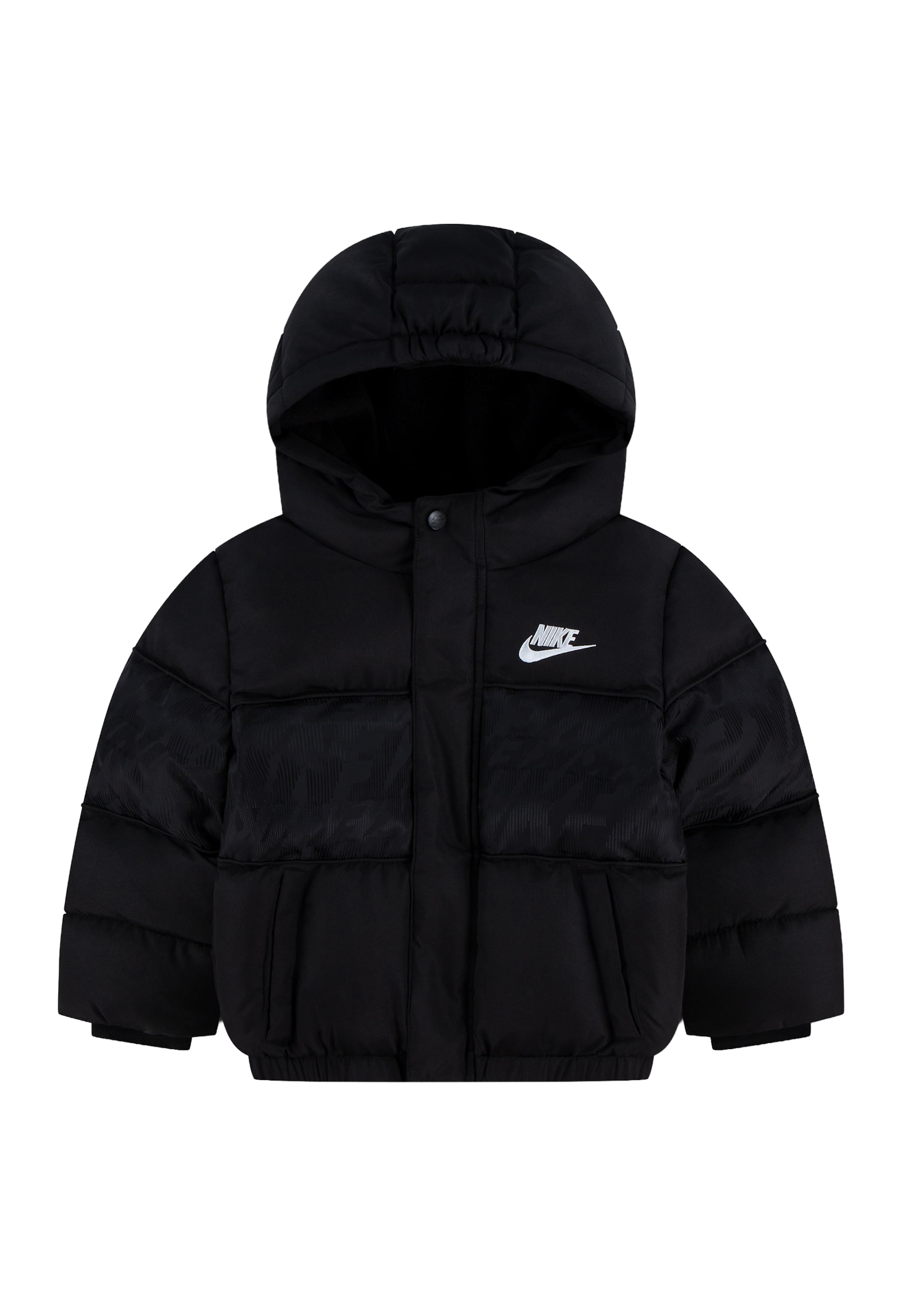 Geacă de iarnă de la Nike Sportswear pe negru: față