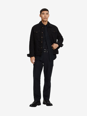 ESPRIT Regular fit Button Up Shirt in Black