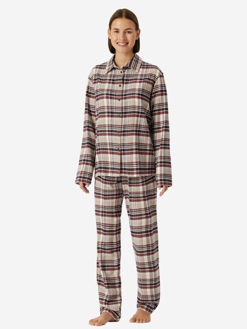 SCHIESSER Pyjama 'Cotton'‌‌ in Mischfarben