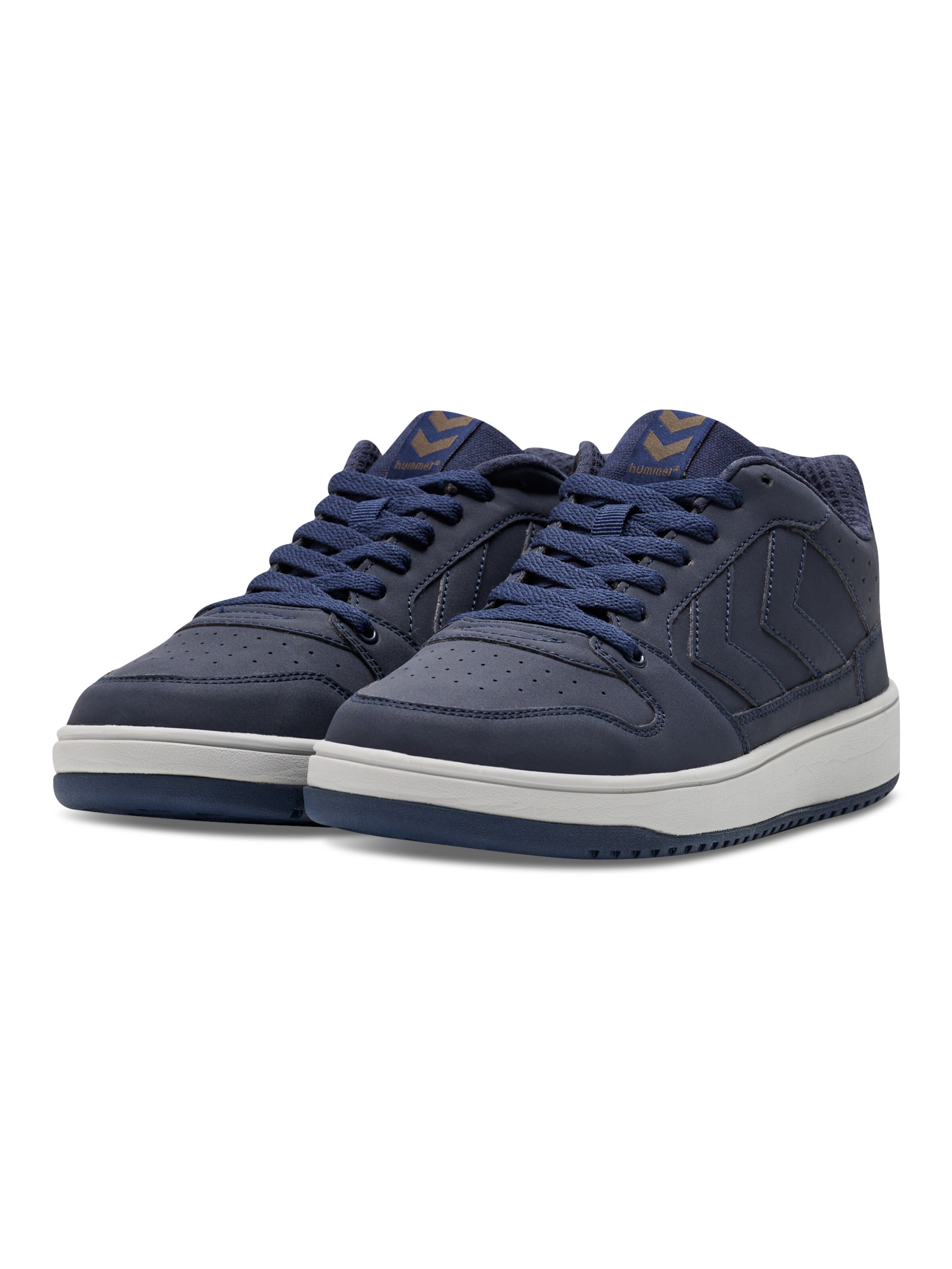 Hummel Platform trainers 'Power Play' in Blue