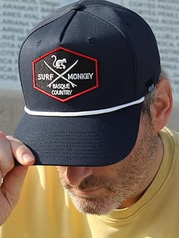 Surf Monkey Sportpet 'Baseballkappe mit Kordel' in Blauw