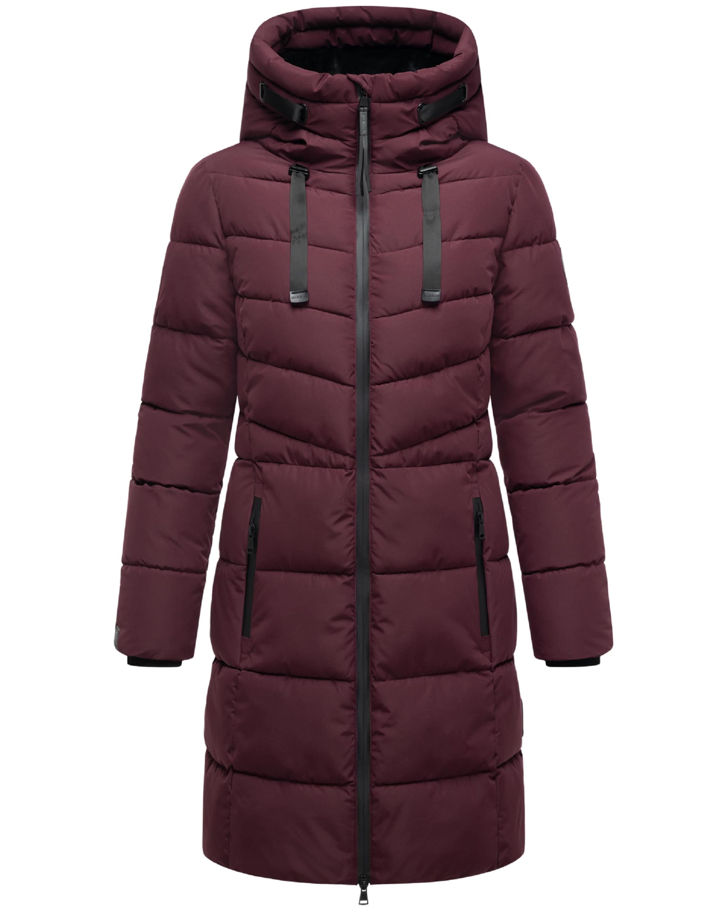 Manteau d’hiver 'Natsukoo XVI' MARIKOO en rouge : devant