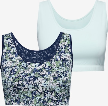 Soutien-gorge Ulla Popken en bleu : devant