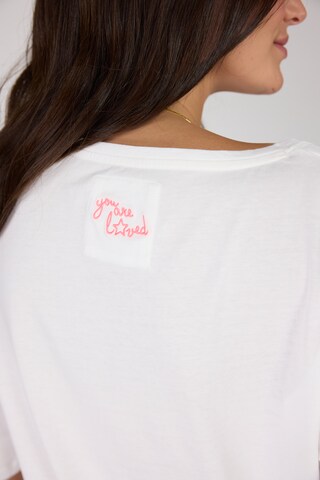 LIEBLINGSSTÜCK Shirt in Weiß