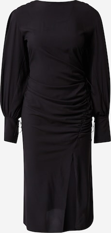 Designers Remix - Vestido 'Valerie' en negro: frente