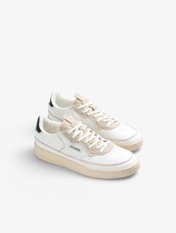 Baskets basses 'Miles' Scalpers en blanc