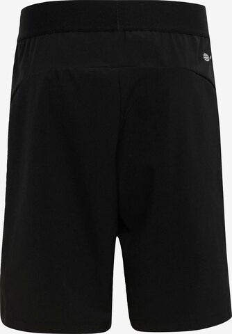 ADIDAS SPORTSWEAR Regular Workout Pants 'Train Icons Aeroready Logo ' in Black