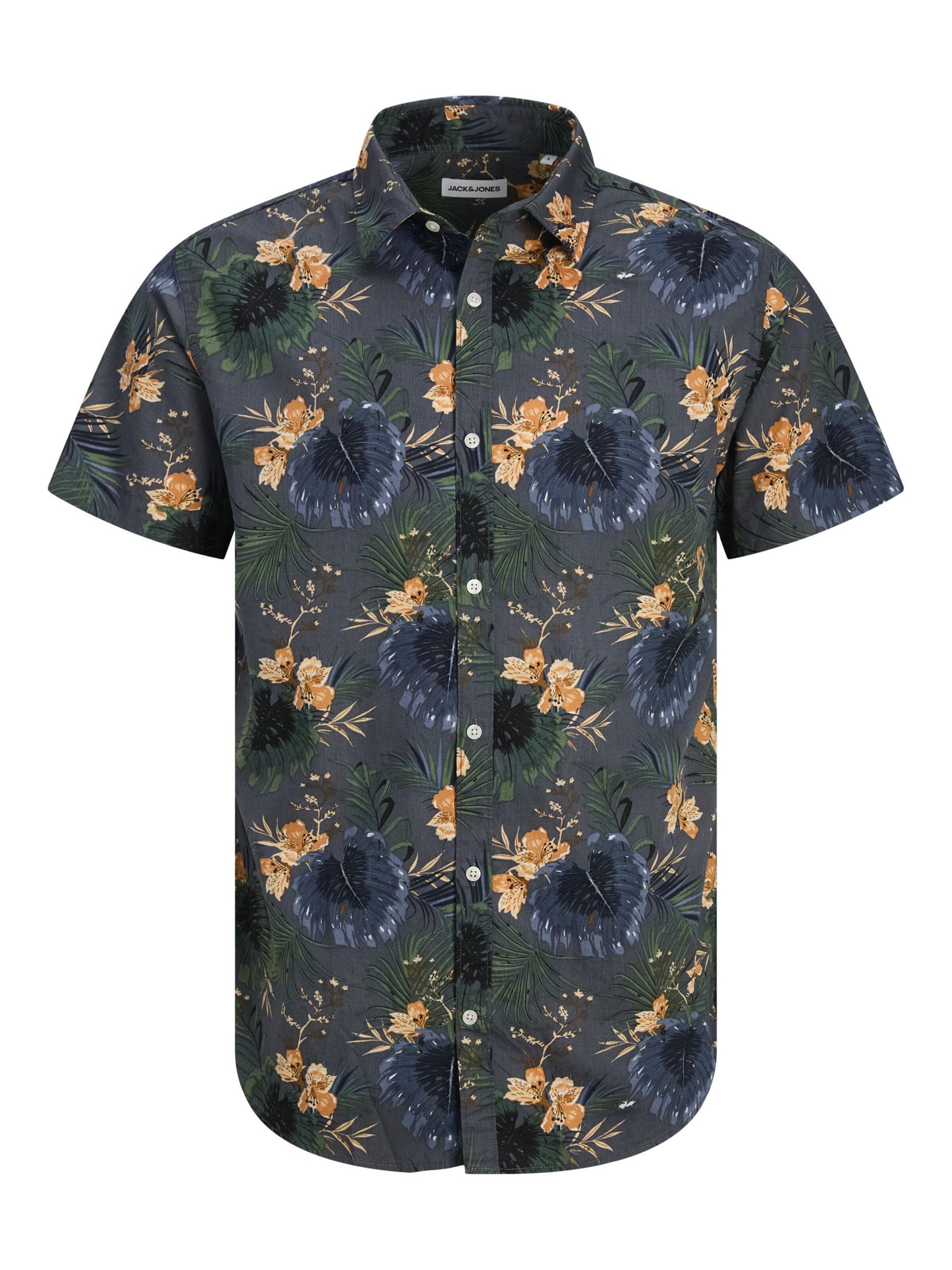 JACK & JONES Skjorte i grå: forside