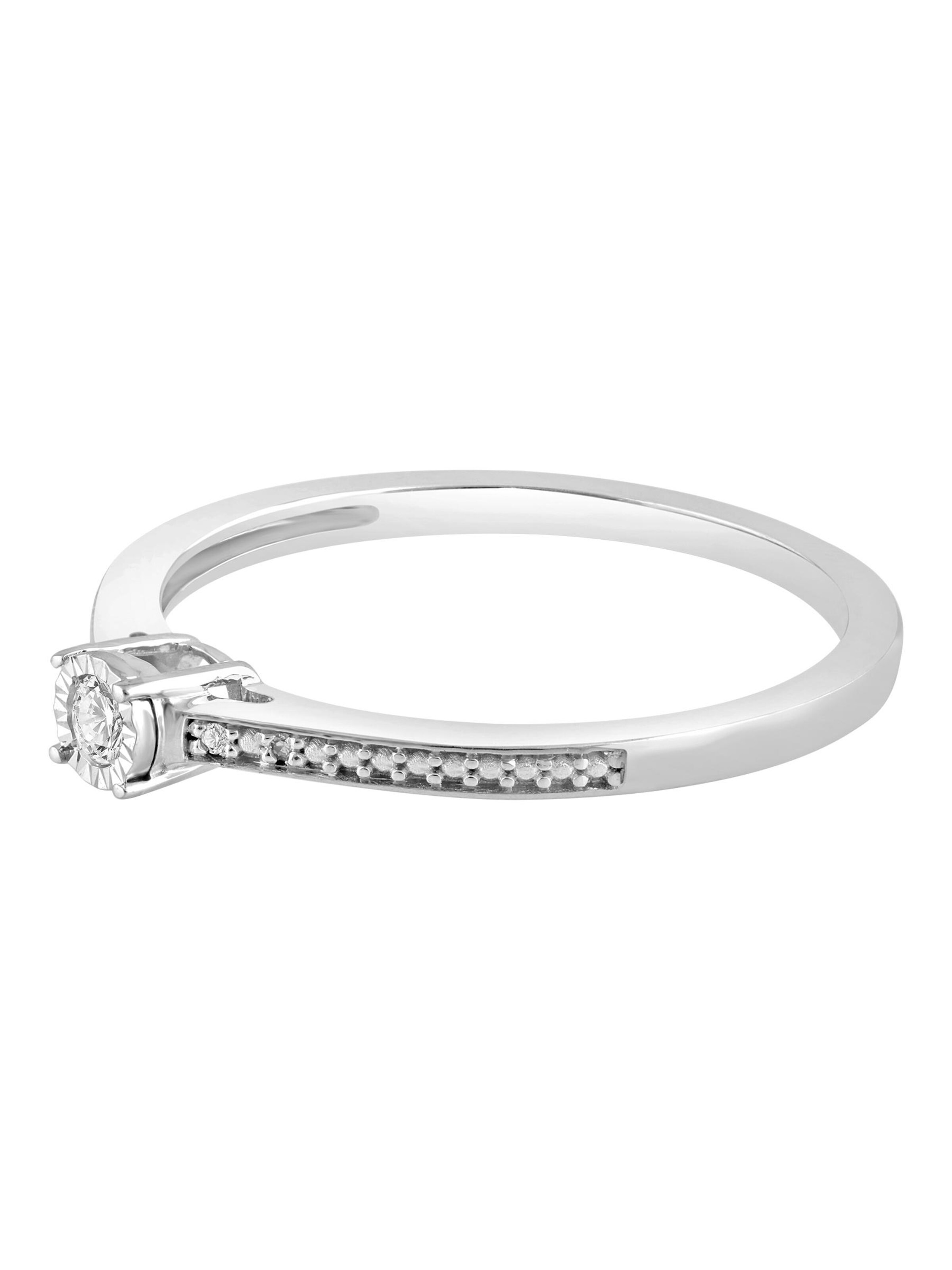Diamant Exquis Ring in Silver