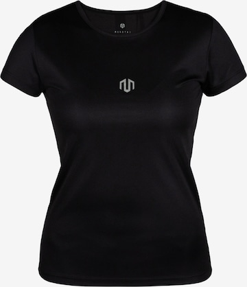 MOROTAI - Camiseta funcional 'LIGHT' en negro: frente